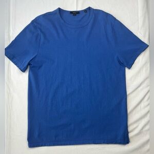 Vince Blue Short Sleeve Tee Classic 100% Cotton Crew Neck Men’s Large T-Shirt